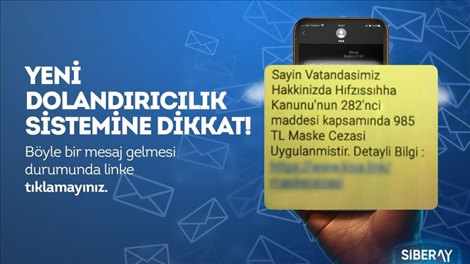 DOLANDIRICILARA DİKKAT