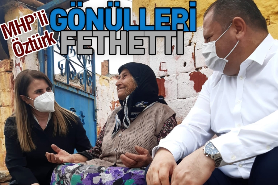 MHP’Lİ ÖZTÜRK, KIRIKKALE’DE GÖNÜLLERİ FETHETTİ