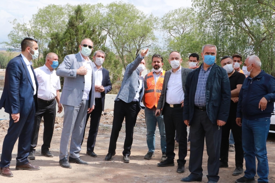 MİLLET BAHÇESİ SON HIZIYLA DEVAM EDİYOR