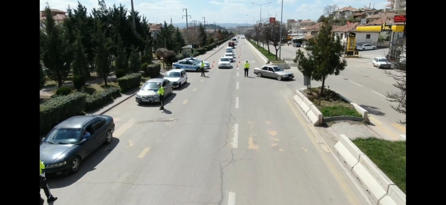 TRAFİK DENETİMİNDE CEZA YAĞDI 
