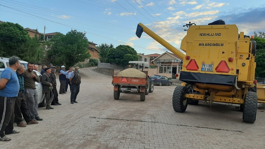 KIRIKKALE’DE HASAT SEZONU BAŞLADI