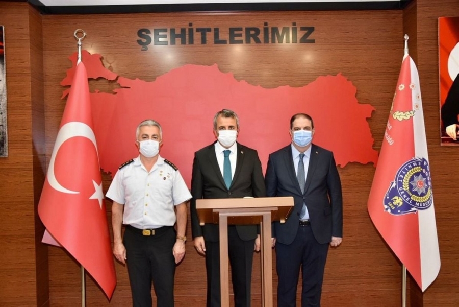Sezer’den, İl Emniyet Müdürü Bulut’a hayırlı olsun ziyareti