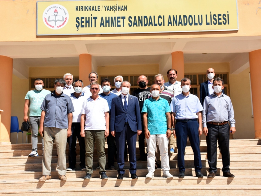 Müdür Kökrek veda etti 