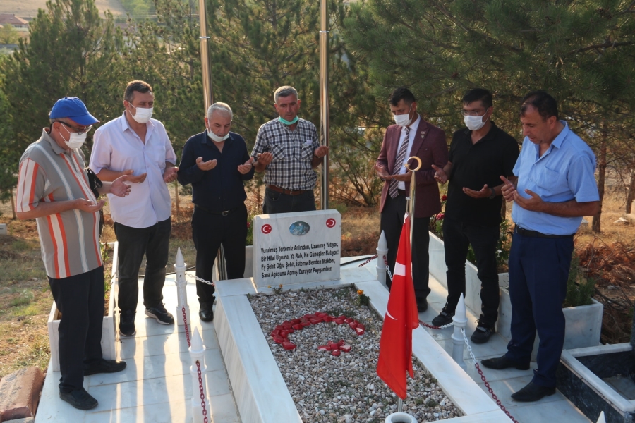 Şehit Ferhat Bozkurt, dualarla anıldı 