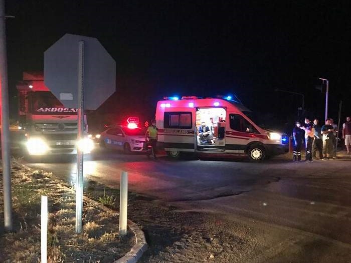 Zincirleme kazada 8 kişi yaralandı