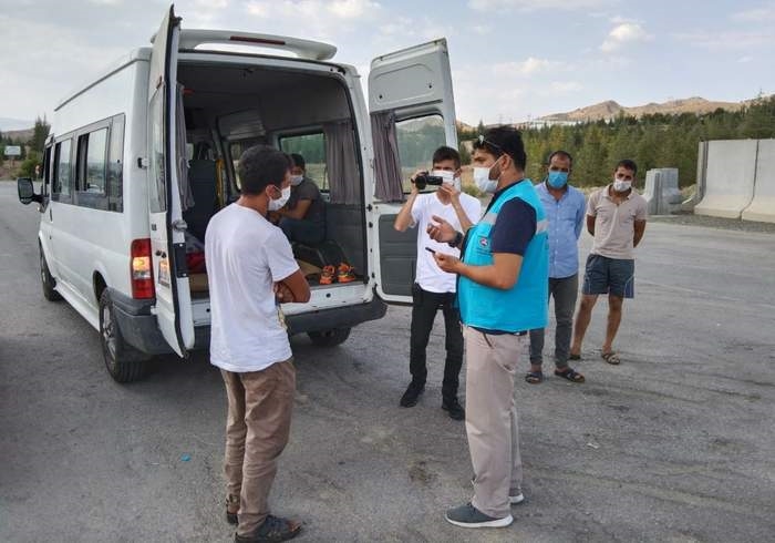 Karantinadan kaçan tarım işçisine ceza 