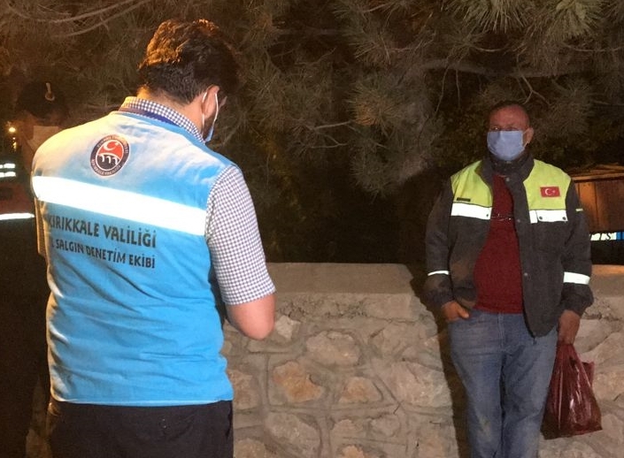 Karantinası bitmeden yolculuk yapan kişi yakalandı 
