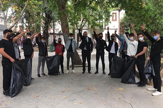 Ülkü ocaklarından anlamlı etkinlik 