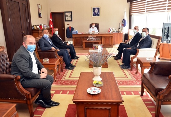 Rektör Aslan’a ziyaret 