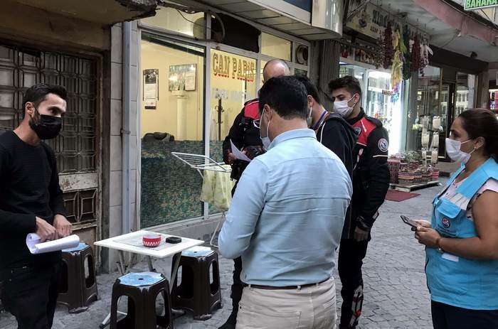 Otelde kalan temaslı kişiye ceza 