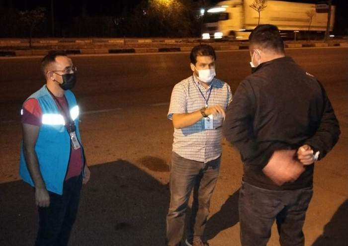 Karantinayı hlal eden karı kocaya 4 bin 50