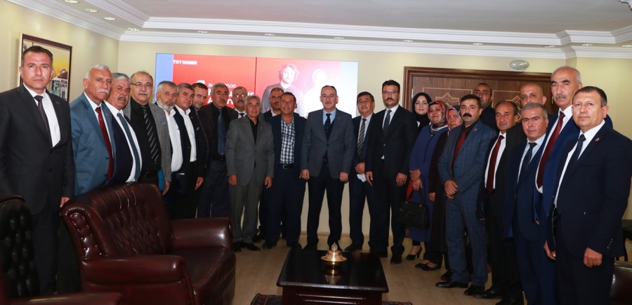 Saygılı Muhtarlar Gününü Kutladı