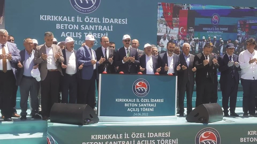 Kendi betonumuzu  Kendimiz üretiyoruz