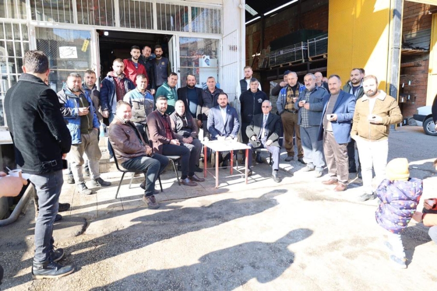 İYİ PARTİ KIRIKKALE MİLLETVEKİLİ ADAY ADAYI DUMAN SAHAYA İNDİ