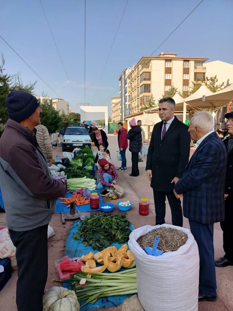 Umut Kazan Esnaf Ziyaretlerine Devam Ediyor