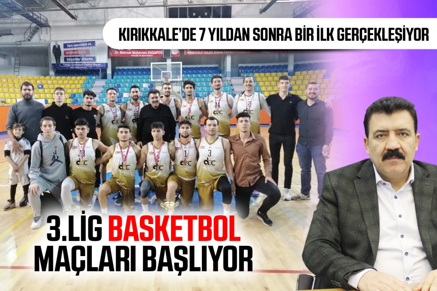 3. Lig Basketbol maçları başlıyor