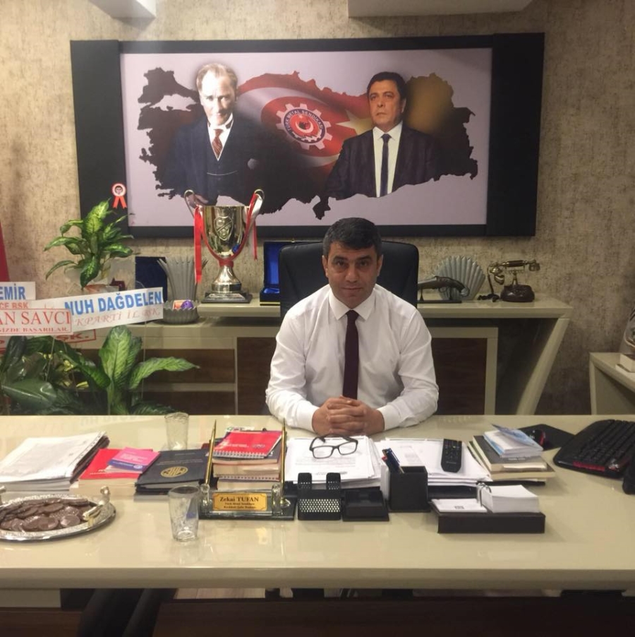 Zekai Tufan İzmir Şube Başkanı Oldu