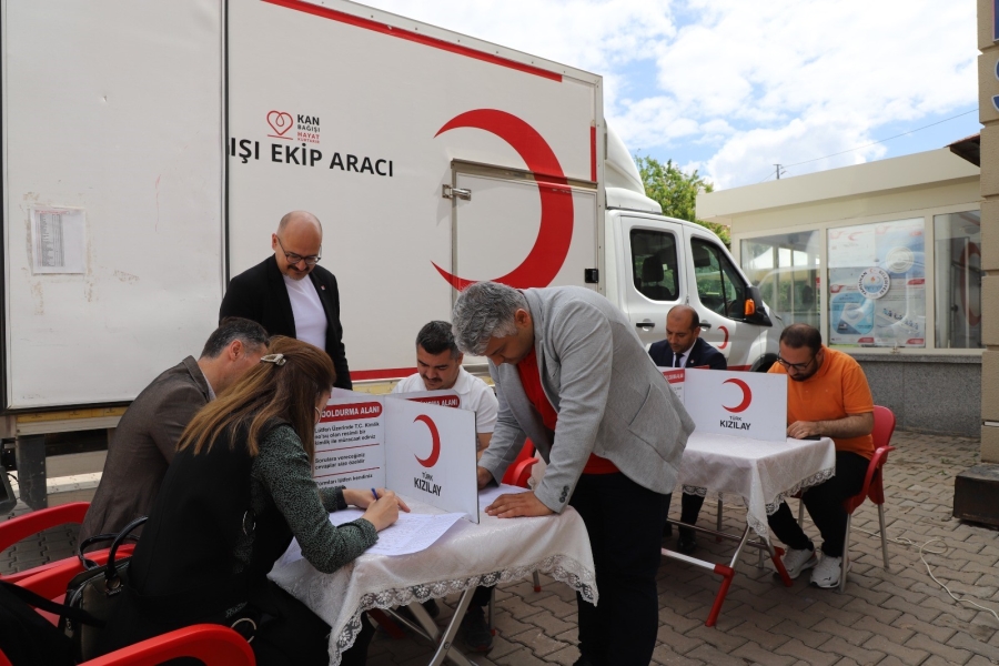 Yahşihan Belediye Personelinden Kan Bağışı