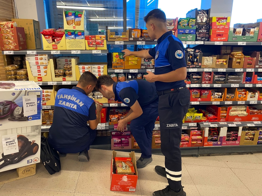 Yahşihan’da tarihi geçmiş ürünlere geçit verilmiyor