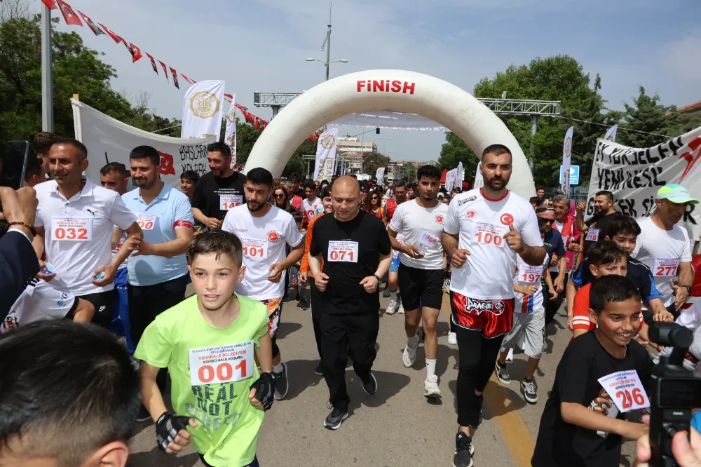 KIRIKKALE’DE 19 MAYIS HALK KOŞUSU