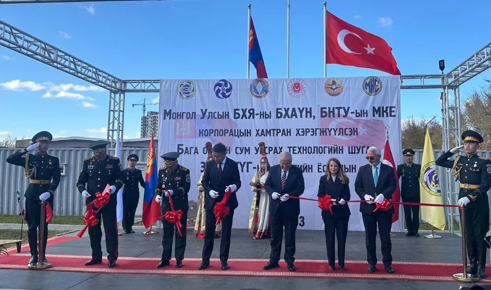 Moğolistan’da MKE Fişek Hattı Açıldı
