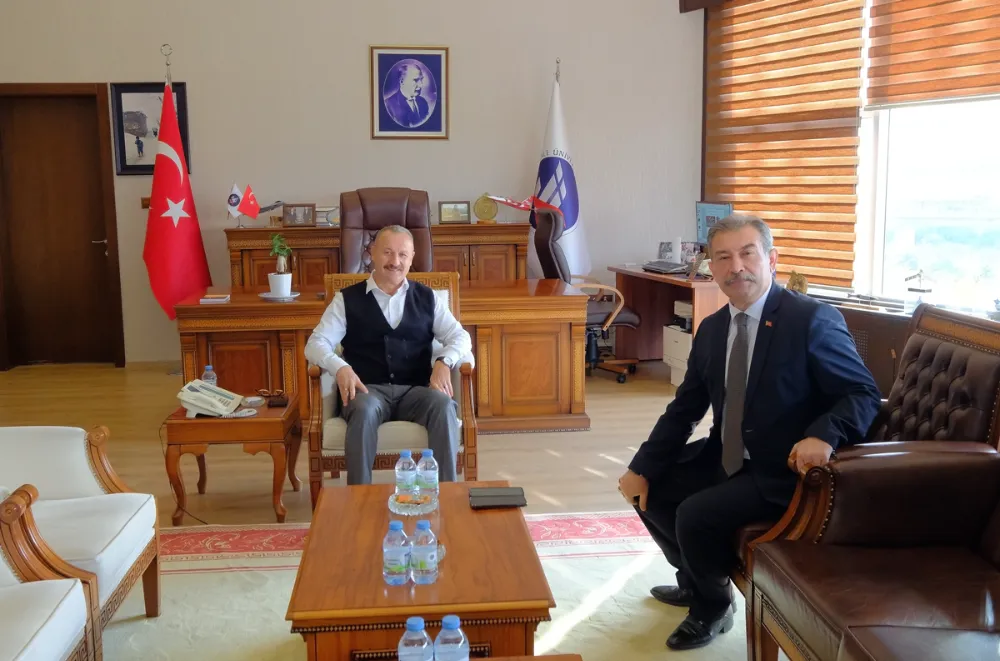 Rektör Aslan ve Müdür Işık’tan Ortak Proje Mesajı