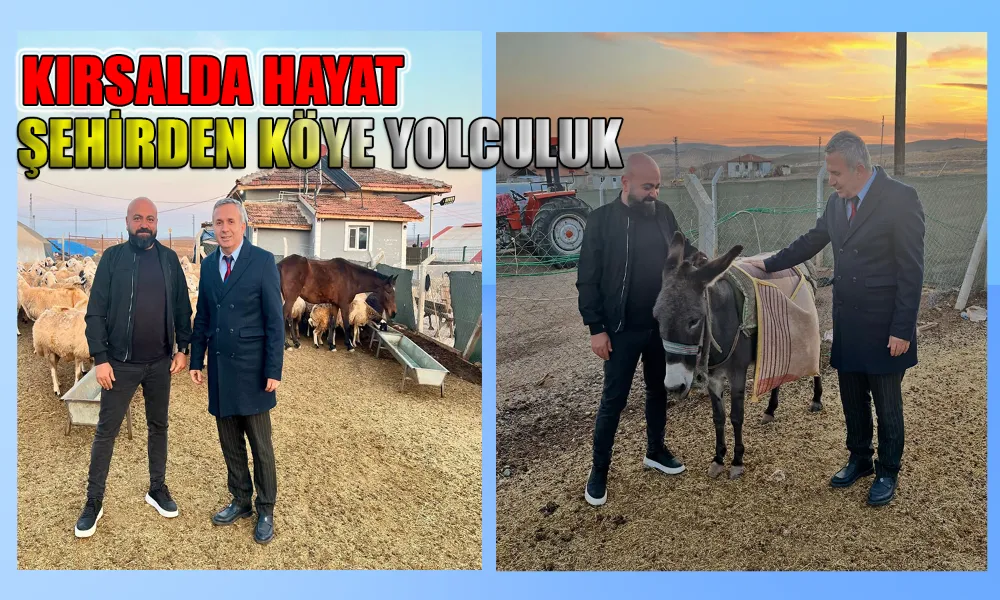 Şehirden Kaçıp Köyde Yeni Bir Hayat Kurdu