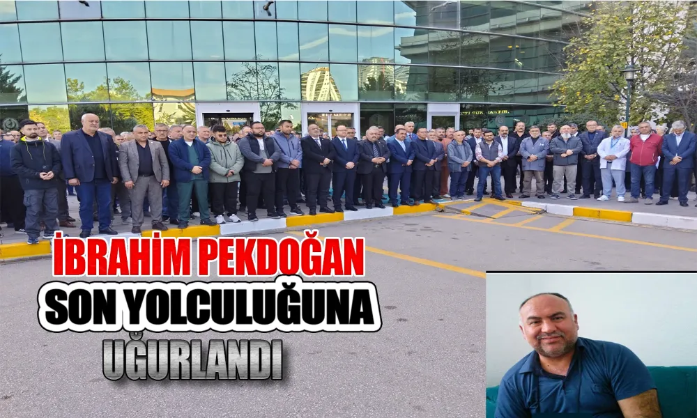 İbrahim Pekdoğan İçin Hastane Önünde Tören Düzenlendi