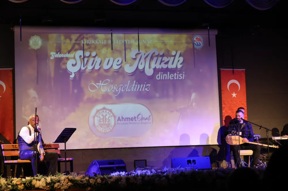 Şiir ve Müzik Kırıkkale’de Buluştu
