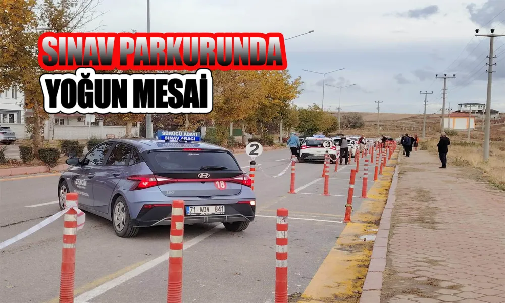 Motorlu Taşıtlar Sınavı Süreci Yakından Takip Ediliyor