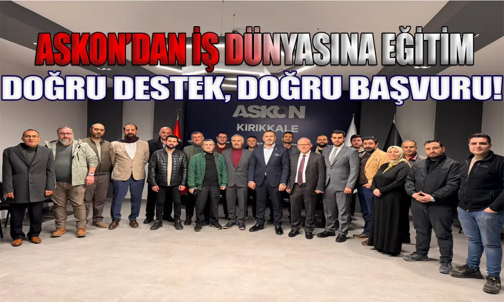 ASKON’dan Girişimcilere Fırsat Eğitimi