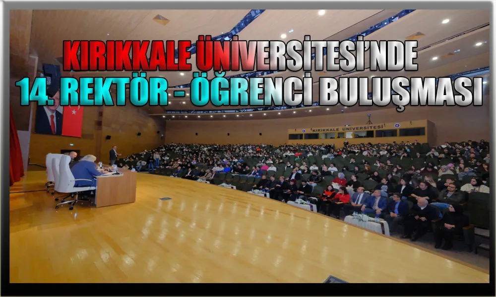 Rektör Prof. Dr. Ersan Aslan Öğrencilerle Buluştu