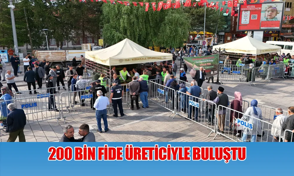 BELEDİYENİN KAYNAKLARIYLA ÜRETİLDİ