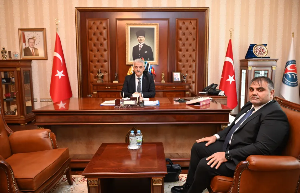 Murat Şahin’den Vali Makas’a Ziyaret