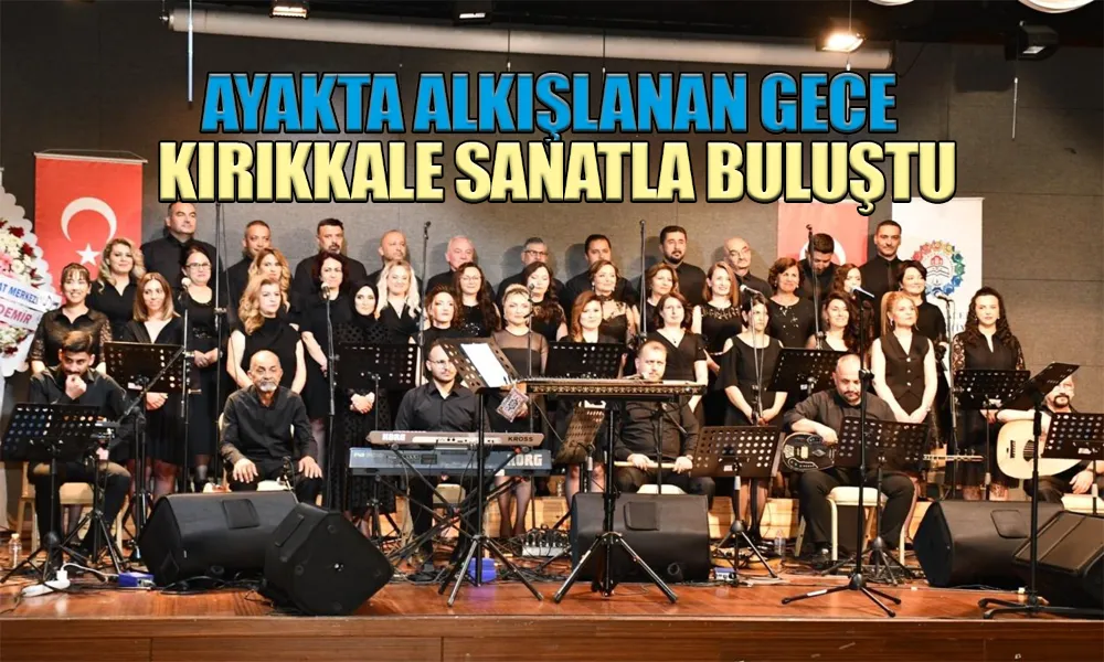 Kırıkkaleliler Müziğe Akın Etti: Salon Hınca Hınç Doldu