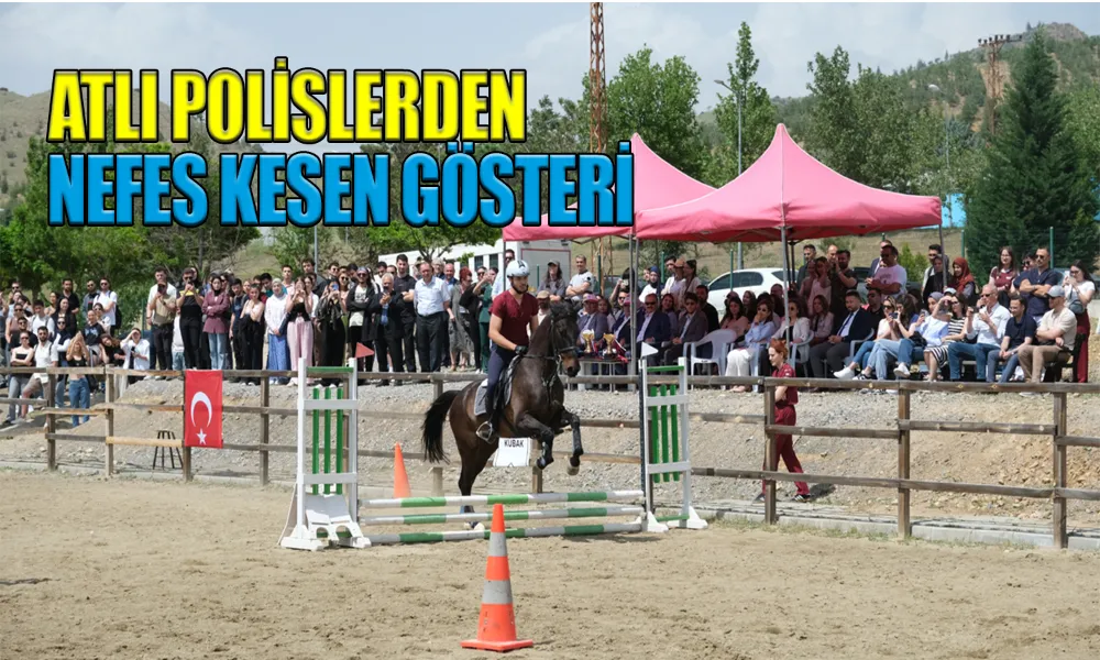 3. Geleneksel Engel Atlama Gösterisi Düzenlendi