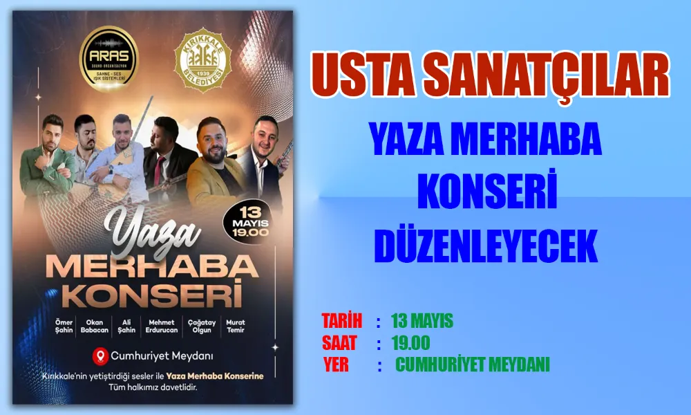 DEV İSİMLER SAHNE ALACAK