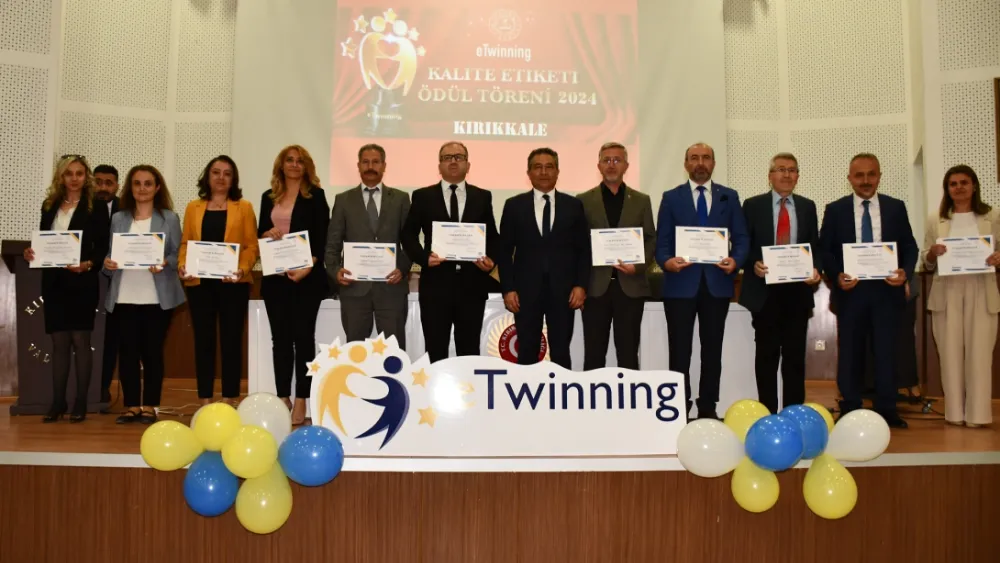  eTwinning Kalite Ödül Töreni Düzenlendi