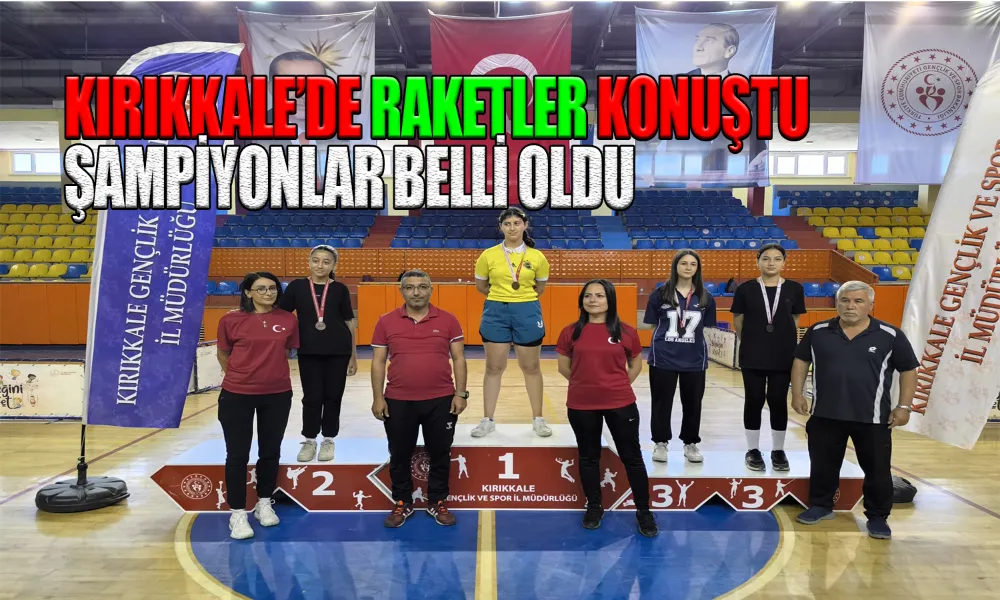 17 Ağustos Spor Salonu’nda Masa Tenisi Rüzgârı Esti
