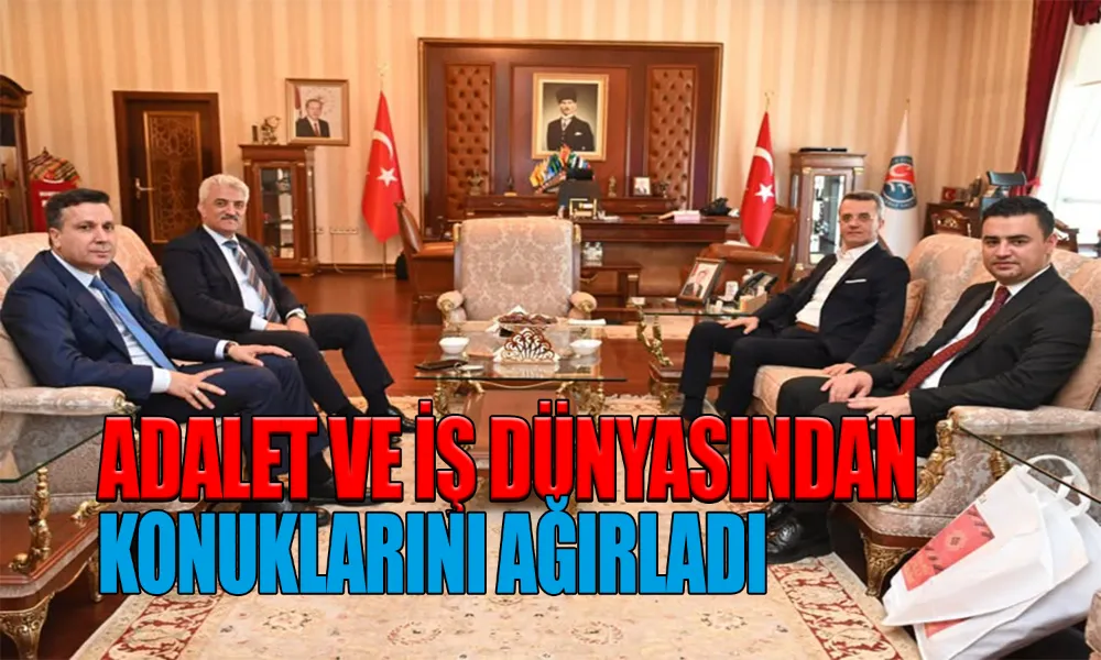 Adli Yargı Temsilcilerinden ve İş Dünyasından Vali Makas’a Ziyaret