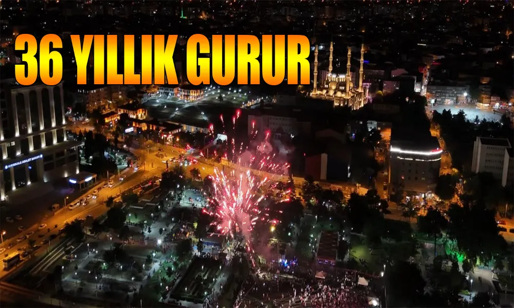 Şehrin 36. Yılına Müzik ve Coşku Damga Vurdu