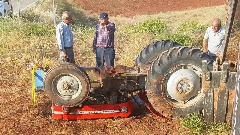 Traktör Devrildi, Bir Kişi Hayatını Kaybetti
