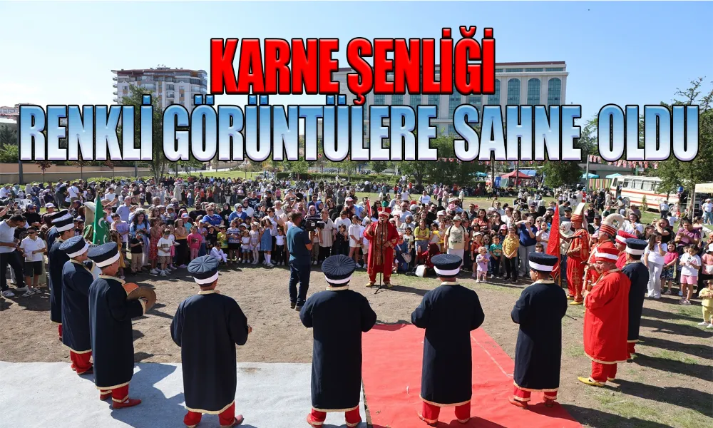 Kırıkkale Belediyesi, Karne Sevincini Şenlikle Taçlandırdı