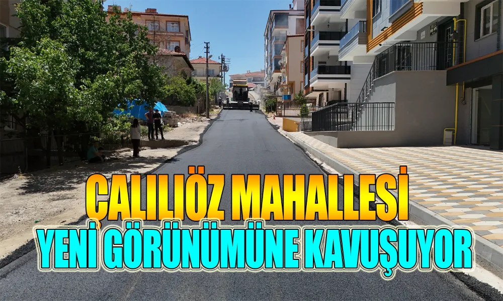 Kırıkkale’de Asfalt Çalışmaları Sürüyor