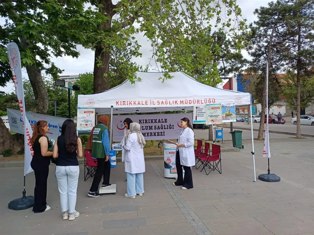 Kırıkkale’de Sağlıklı Yaşam İçin 25 Bin Kişi Ölçüldü