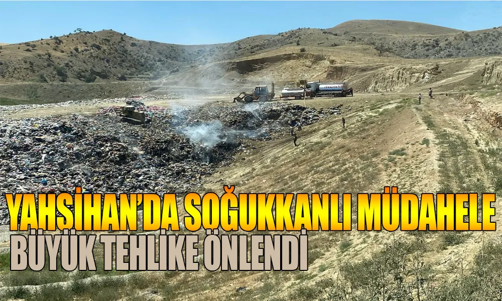 Katı Atık Tesisindeki Yangın Kontrol Altına Alındı