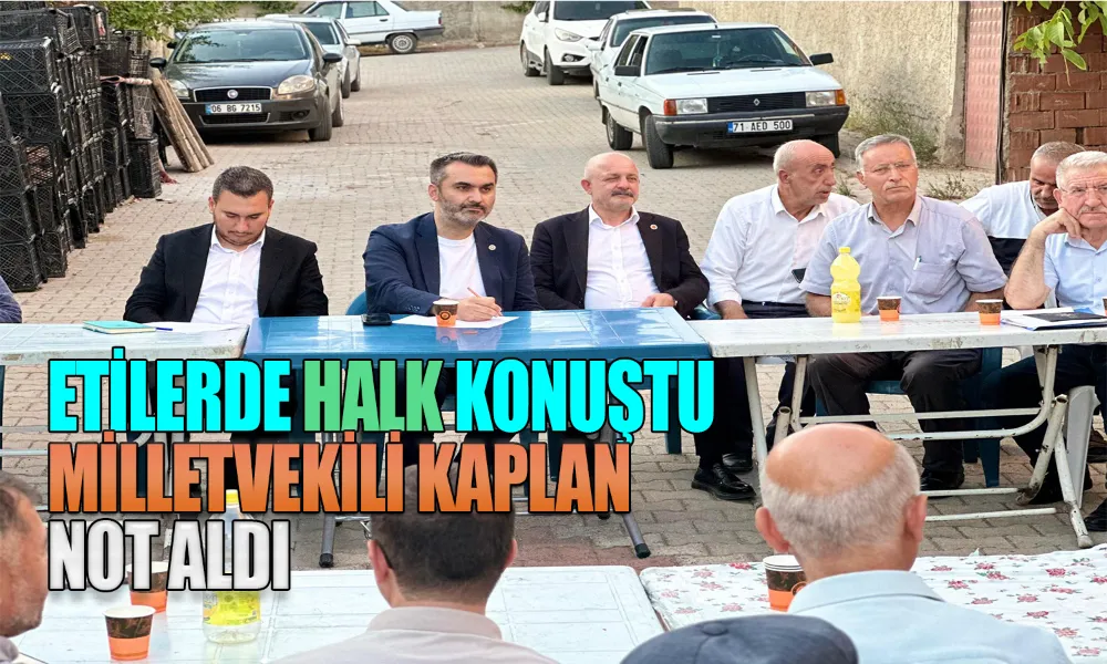 Etiler’de Hizmet İçin Ortak Akıl Toplantısı