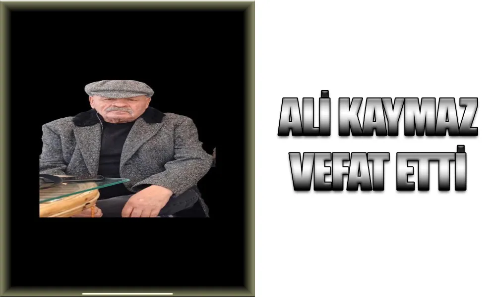 Ali Kaymaz’a Son Görev