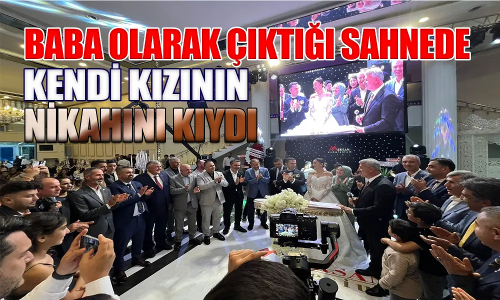 Sungur’un En Mutlu Günü: Kızı Adeviye Dünyaevine Girdi