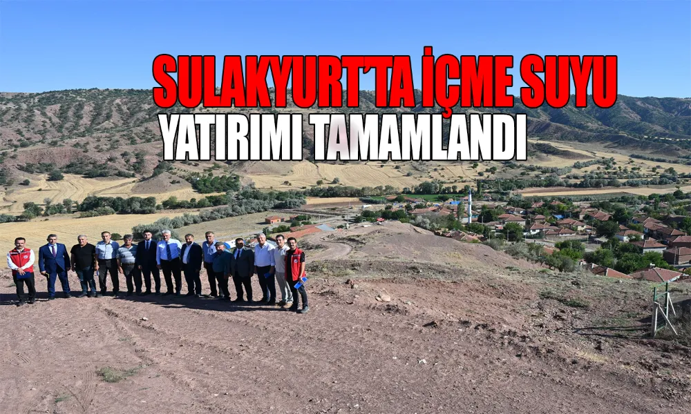 Vali Makas Sulakyurt’ta Yatırımı Denetledi